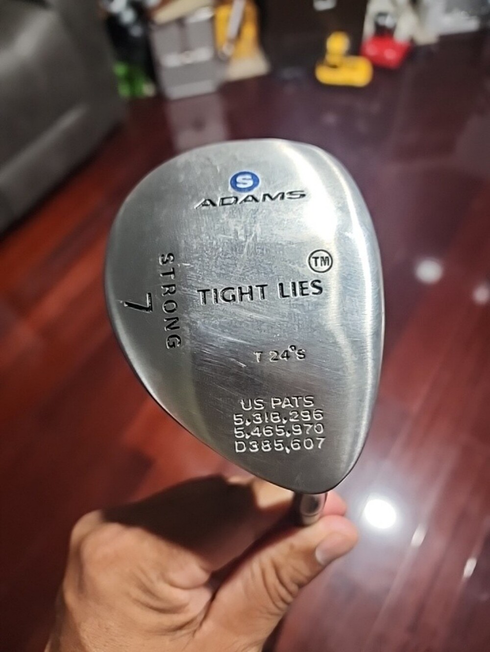 Adams Tight Lies  Strong 7 Wood  Regular Graphite Mens RH